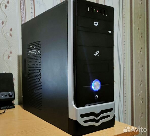 Быстрый пк для учебы, работы. AMD,SSD128gb,ddr3