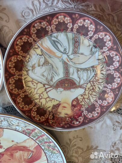 Тарелки сувенирные из Чехии