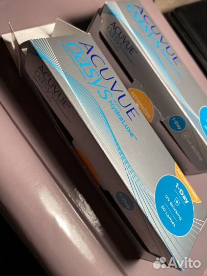 Линзы контактные однодневные acuvue oasys