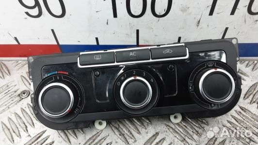 Блок управления печки и климат-контроля volkswagen