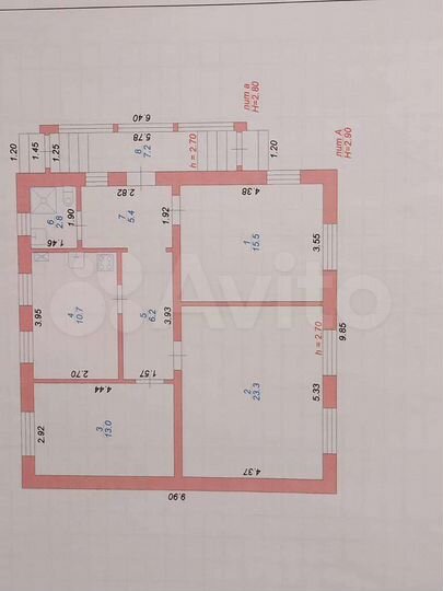 Дом 110 м² на участке 6 сот.