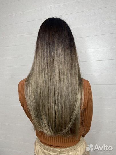 Окрашивание волос/стрижка