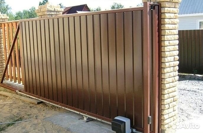 Автоматические ворота. Откатные ворота