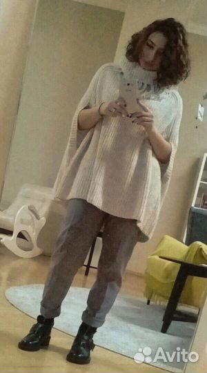 Женский свитер, пончо женское