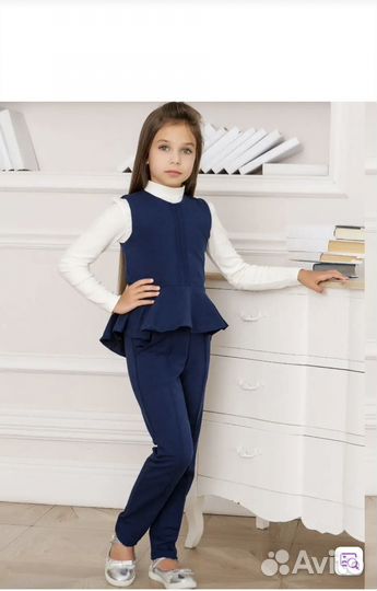 Костюм школьный (школьная форма) для девочки