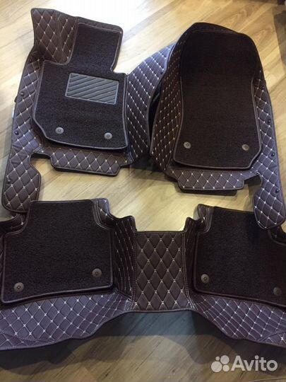 Автомобильные коврики в салон 3D