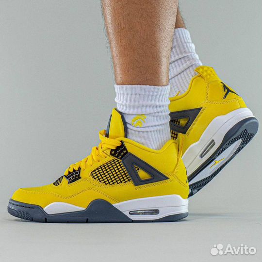 Кроссовки Air Jordan 4 Lightning (41-45)