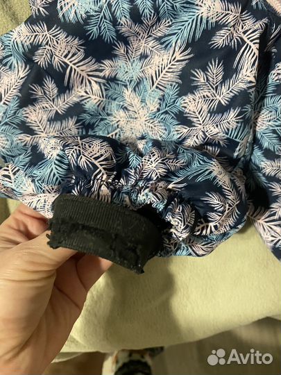 Комбинезон зимний для девочки 74