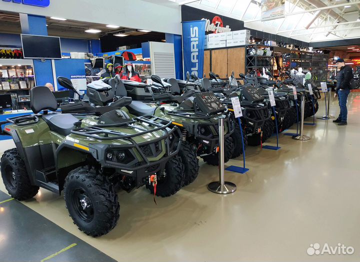 Квадроцикл Hisun Tactic 550 ATV LTD EPS Зеленый