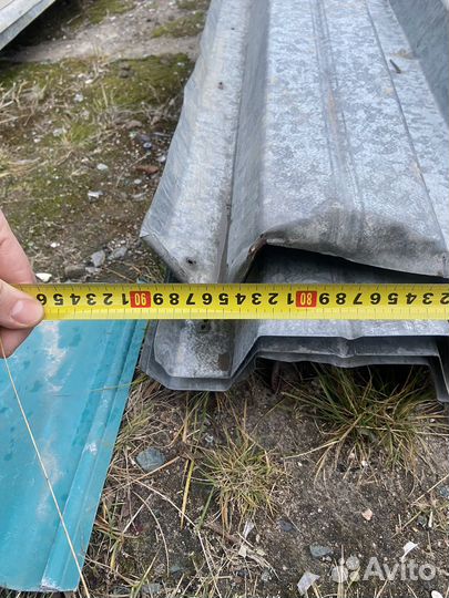 Профлист оцинкованный бу