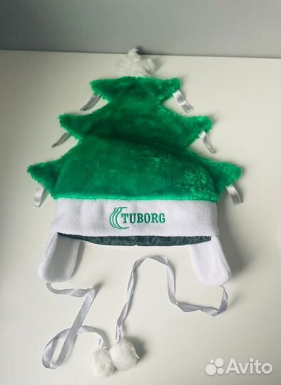 Новогодние шапки (костюм): Деда мороза и Елочка