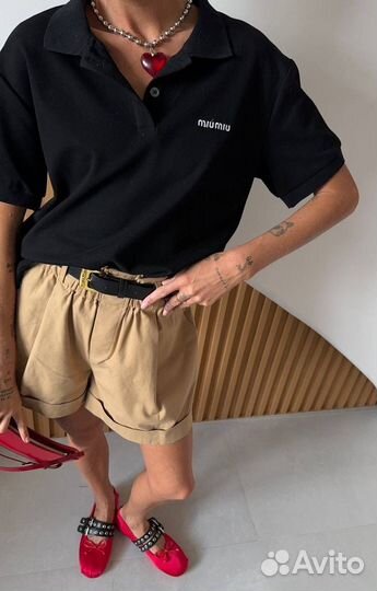 Поло женское miu