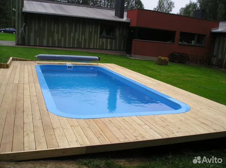Бассейн 3х6х1,5 для бизнеса