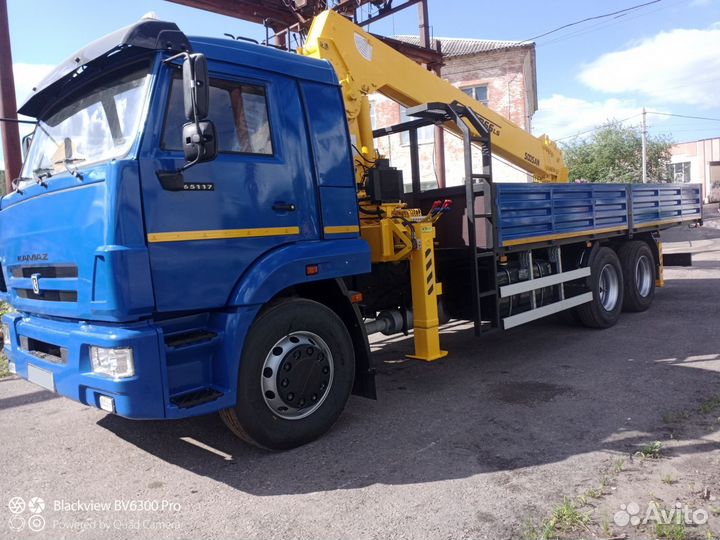 КАМАЗ 65117 с КМУ, 2012