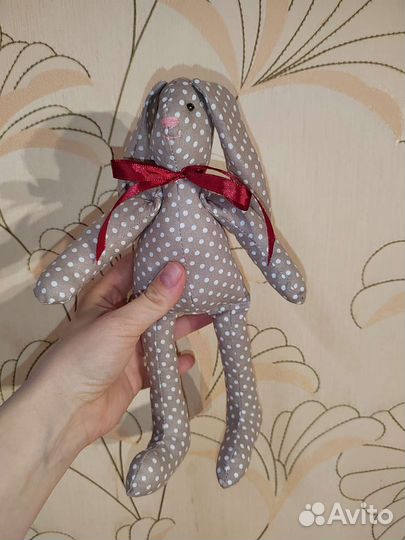 Заяц тильда символ 2023 года ручная работа