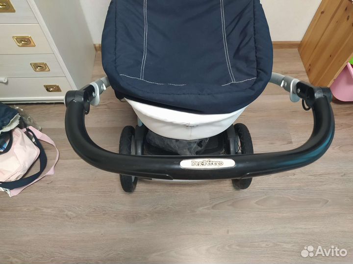 Коляска peg perego + автокресло isofix