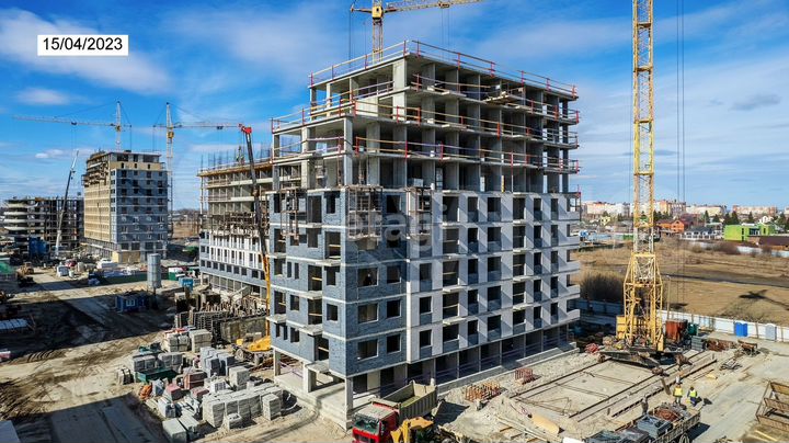 3-к. квартира, 55,1 м², 3/15 эт.