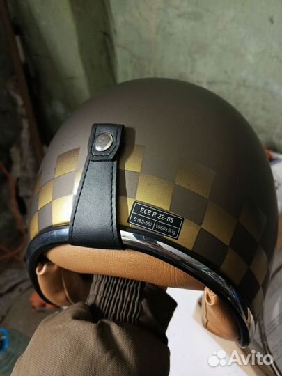 Мотошлем ретро