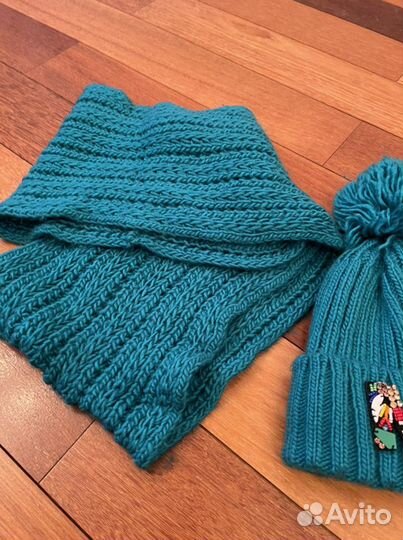 Шапка и снуд на девочку