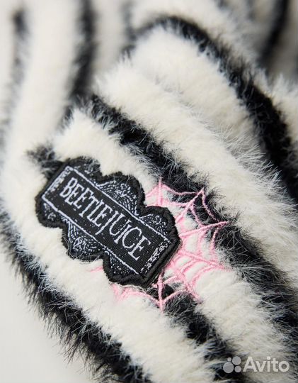 Шапка бини Bershka x Beetlejuice Битлджус