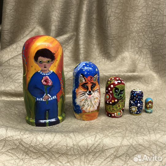 Маленький принц–Матрешки-5 шт