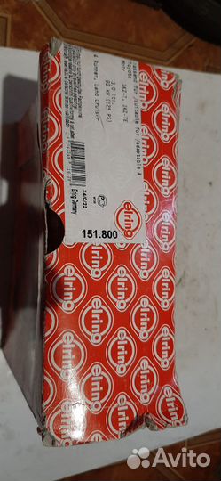 Комплект болтов гбц toyota land cruiser 1kzt