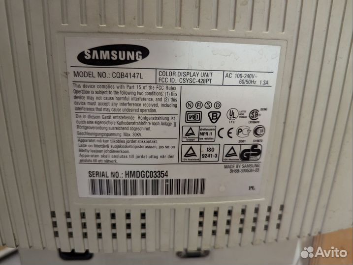 Бизнес-монитор Samsung CQB4147L