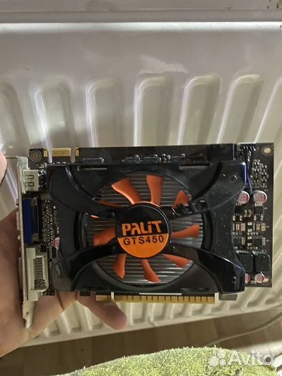 Видеокарта palit gts450