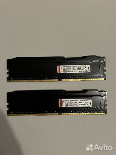 DDR4 HyperX Fury 32Gb 3466 CL19