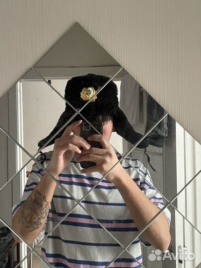 Шапка ушанка курсанта