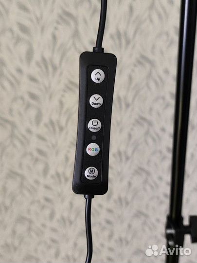 Кольцевая лампа RGB в комплекте с штативом 190см