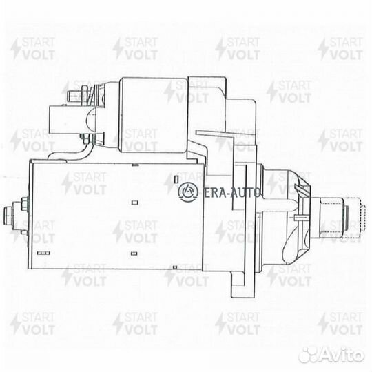 Startvolt LST1832 Стартер для а/м VAG Passat B6 (0