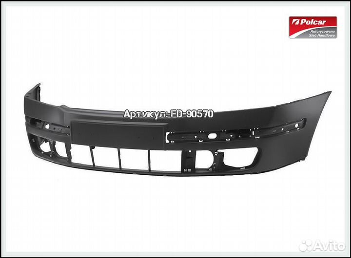 Бампер передний под покраску Skoda Octavia 2 покол