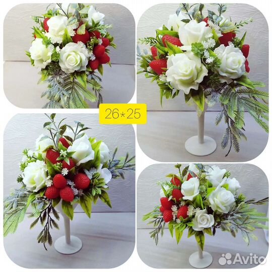 Букеты из мыла