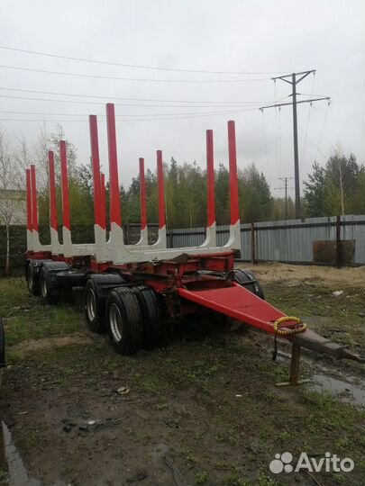 Прицеп лесовоз (сортиментовоз) В-кран 5015К4, 2010