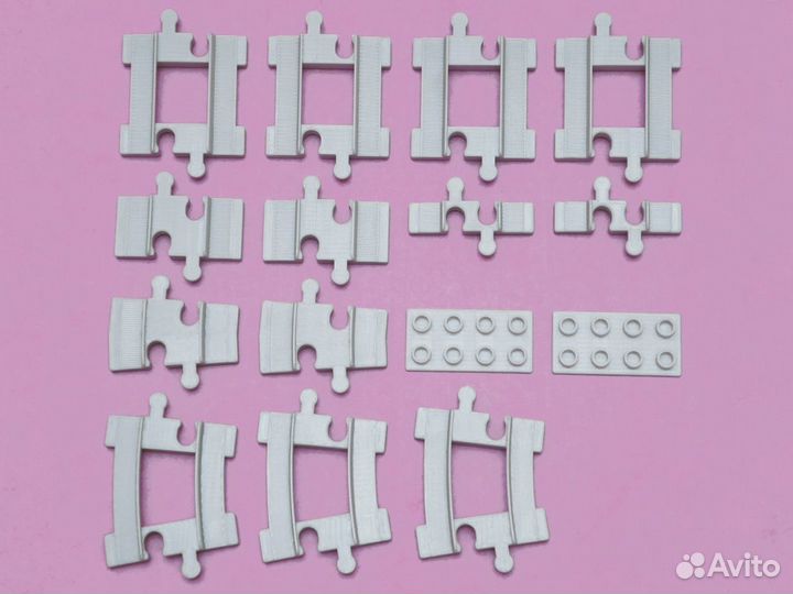 New Дополнение Каурик к железной дороге Lego Duplo