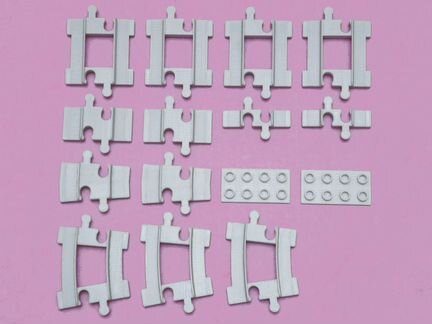 New Дополнение Каурик к железной дороге Lego Duplo