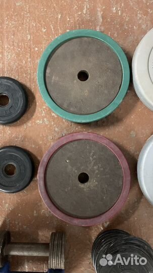 Спортивные блины, гантели, диски, утяжелители