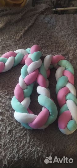 Бортик косичка