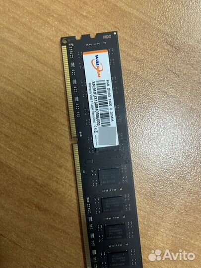 Оперативная память ddr3 1600 новая