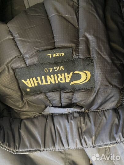 Брюки зимние Carinthia MIG 4.0 grey L -15*С