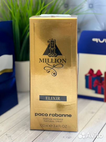 Paco Rabanne 1 million elixir 100 млл закрытые