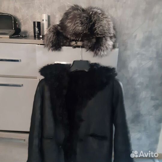 Продам детскую ушанку из чернобурки