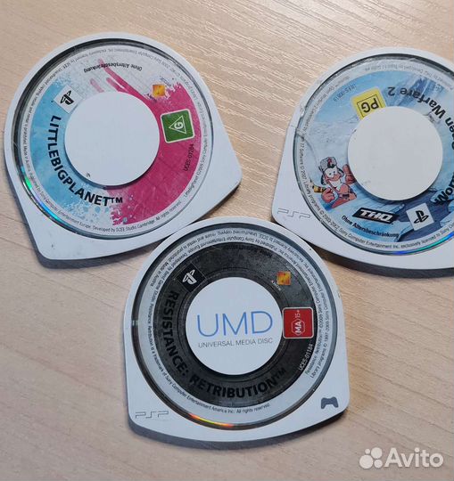 Диски для sony PSP