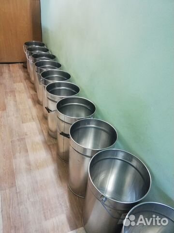 Ведро металлическое бу