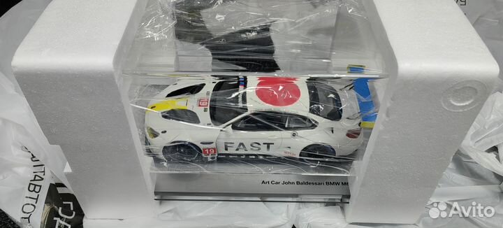 BMW m6 Art Car 1:18 kyosho