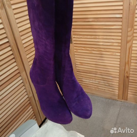 Сапоги женские натуральная кожа 37