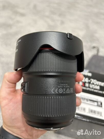 Объектив canon ef 24 70mm f 2 8l ii usm