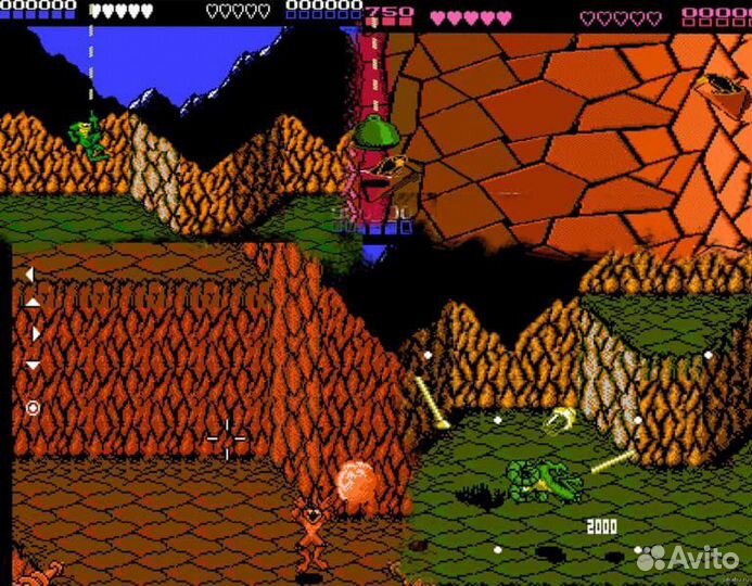 Картридж Dendy battle toads 2