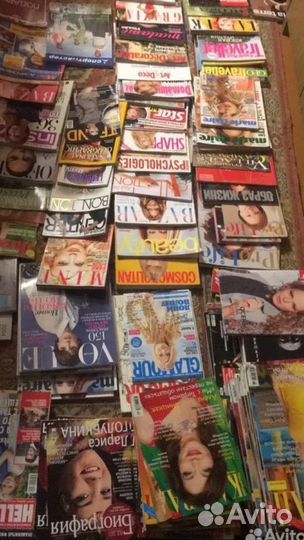 Глянцевые журналы прошлых лет